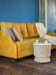 Диван Скандинавия, горчичный
