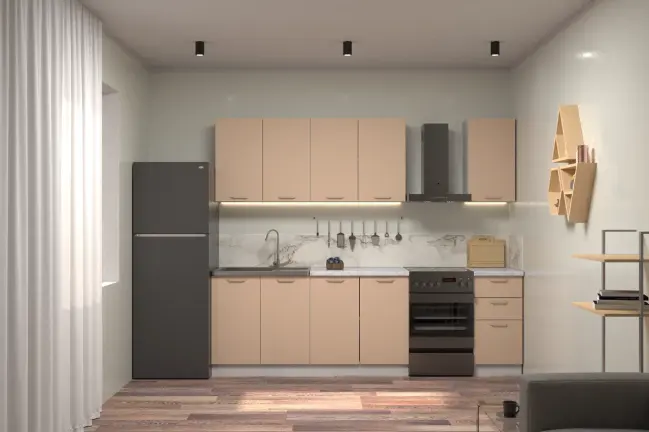 Кухонный гарнитур Марсель Фреш оазис 2,0 м Кухонный гарнитур Марсель Фреш оазис 2,0 м