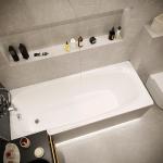 Акриловая ванна TONI ARTI Rapallo PL 150x70