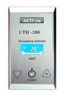 Терморегулятор UTH-200 SILVER накладной 4кВт