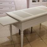 Стол письменный бестумбовый Lorenzo вуаль