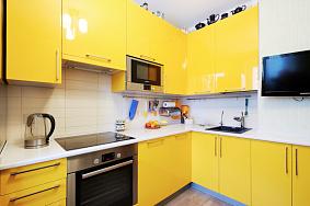 Кухня Луиза желтая