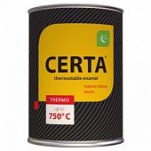 Эмаль термостойкая Certa до +1200С 0,8 кг