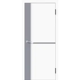 Межкомнатная дверь DC-2 серия Space, кромка ABS чёрная с 4-х сторон, Дубрава Сибирь