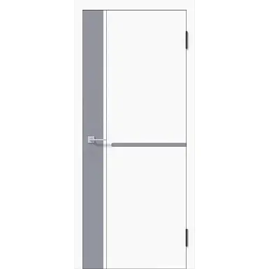 Межкомнатная дверь DC-2 серия Space, кромка ABS чёрная с 4-х сторон, Дубрава Сибирь