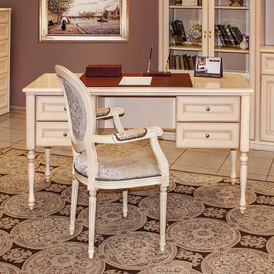 Стол письменный бестумбовый Joconda крем