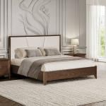 Кровать двойная с мягким элементом, без н/с 1800х2000 Modena, орех Мокко Кровать двойная с мягким элементом, без н/с 1800х2000 Modena, орех Мокко