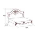 Кровать Престиж без н/с, 1600х2000, беж