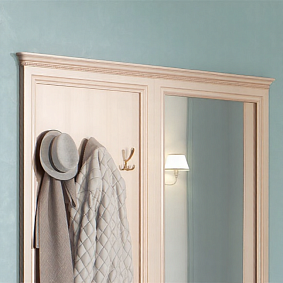 Карниз К-2 для вешалки или зеркала, Джоконда крем