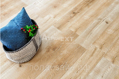 Плитка ПВХ замковая Alpine Floor Real Wood Дуб Классический