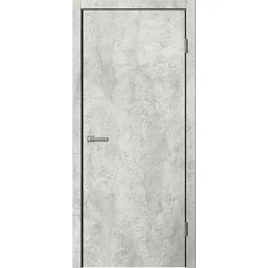 Межкомнатная дверь пг чёрная кромка с двух сторон, Flydoors