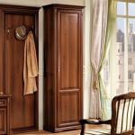 Шкаф однодверный правый для прихожей, Джоконда орех