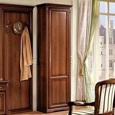 Шкаф однодверный правый для прихожей, Джоконда орех