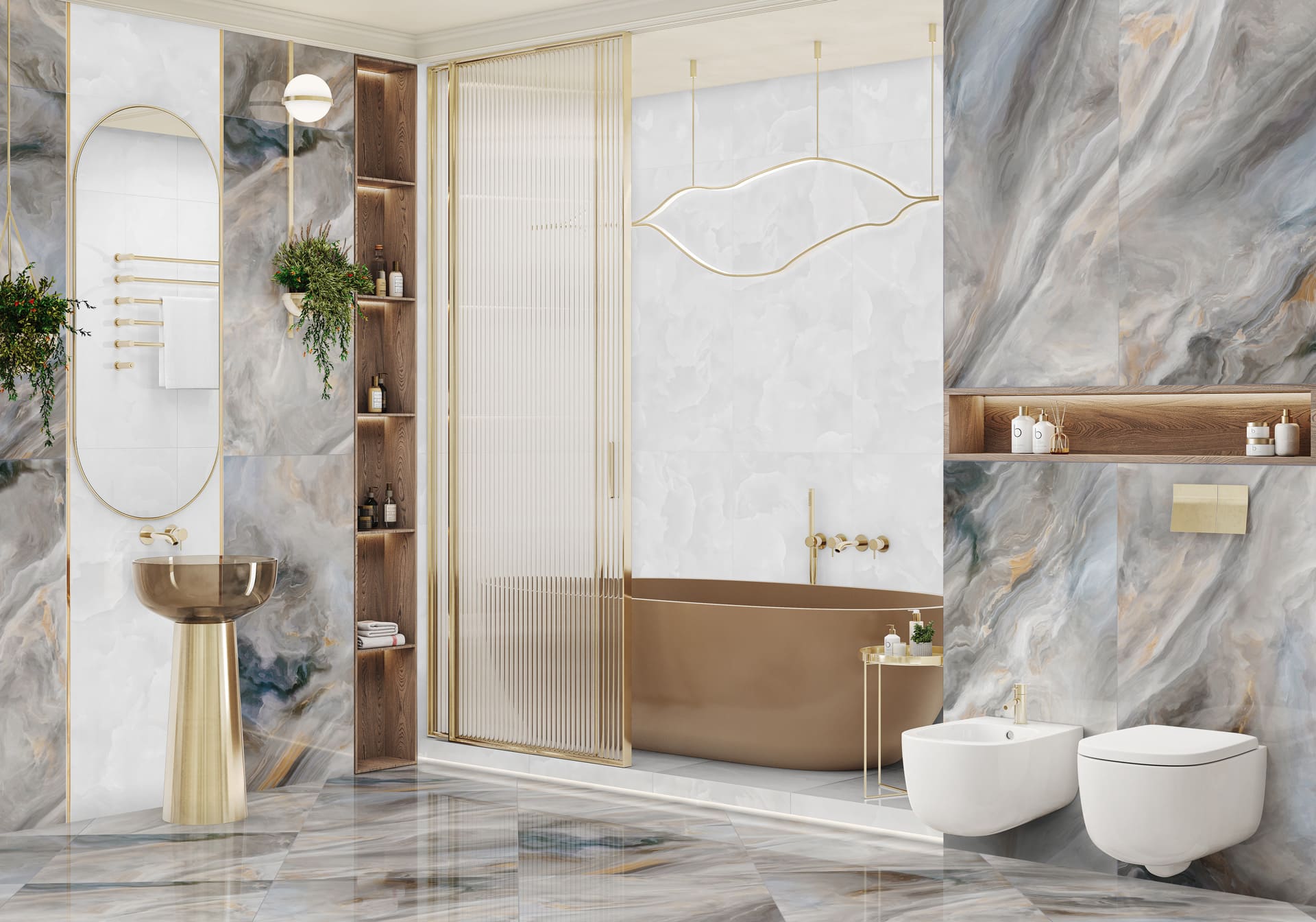 Керамогранит ILLUSION FLOW 60*120