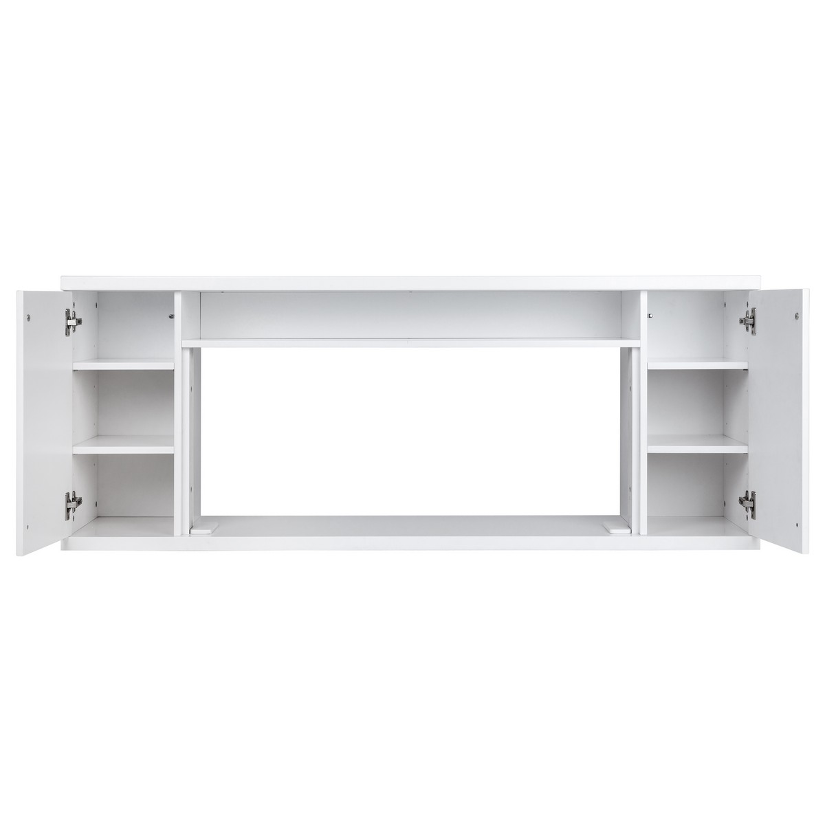 Электрокамин RealFlame Bergen 36 WT белый с очагом Flash 36